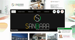 Desktop Screenshot of hotelsanbara.com